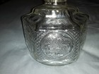 Lamplight Farms Amish Horse & Buggy Oil Lamp Hexagon Pressed Glass  — photo 2