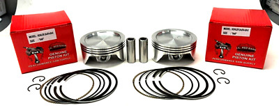 2 New Standard Pistons & Ring Sets - Fits Kohler CH25, CH26, CH27, CV25, CV27, CH740, CV730 Engines