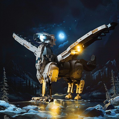 Brickshining LED Lighting Compatible with Lego Buckbeak 76427 Light Kit Compa...