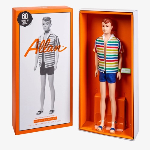 Barbie Signature 60 Aniversario Muñeca Reproducción ALLAN - HRM87 - NUEVO REMITENTE - Imagen 1 de 5