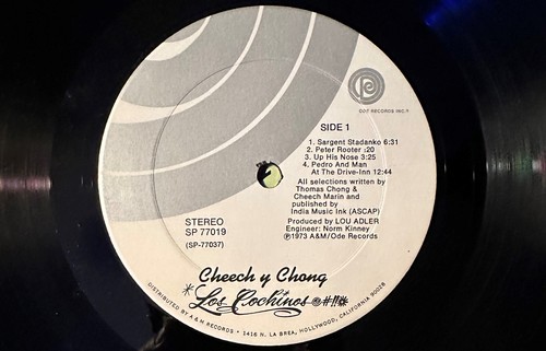 CHEECH Y CHONG-Gebraucht-LP..LOS COCHINOS.. (SP-77019).. SELTEN GESPIELT VG +/SEHR GUTER ZUSTAND + - Bild 3 von 6