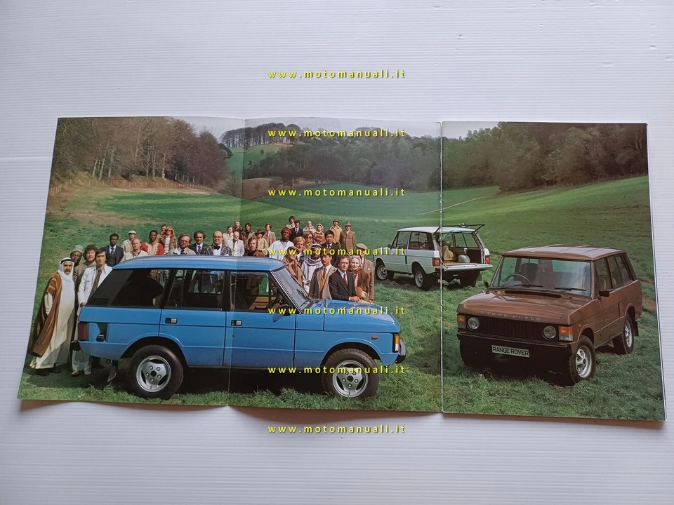 Range Rover 1982 depliant originale italiano - Immagine 3 di 4