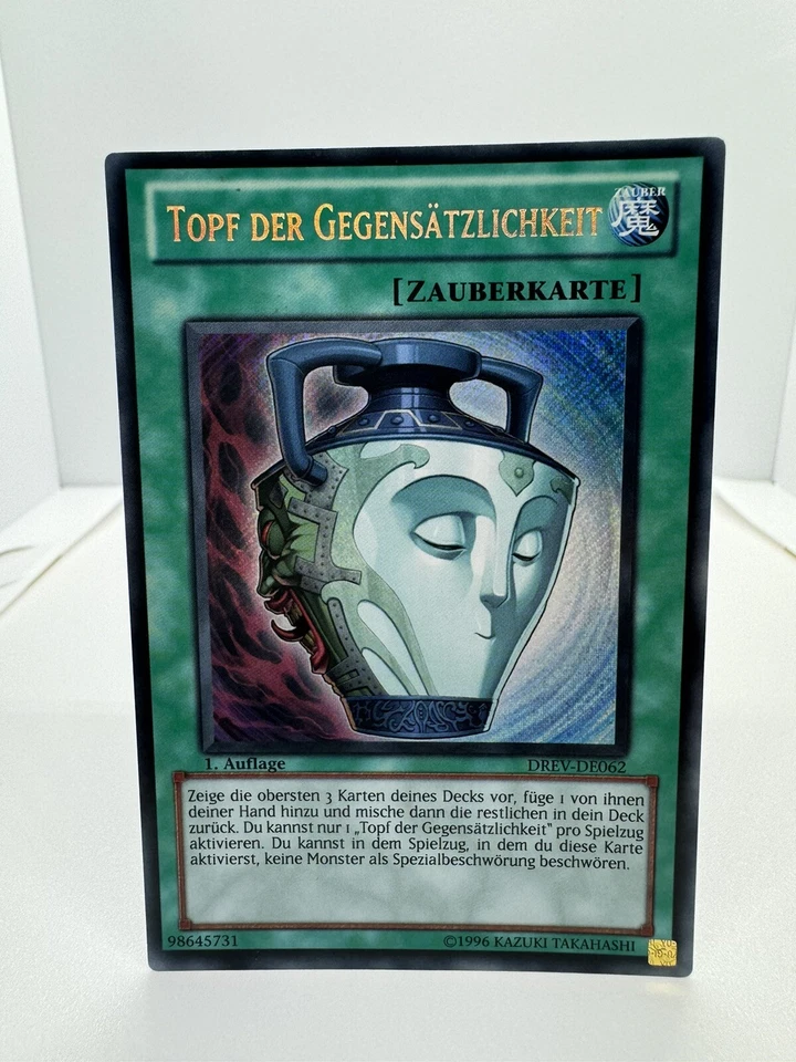 3x Pot of Duality 2x 1st Edition Secret Rare DREV-DE062 1x Unlimited GERMAN - Image 2 of 4