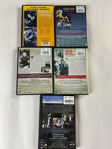 Cary Grant 5 Movie DVD Lot Suspicion Indiscreet Girl Friday Favorite Wife Tokyo - Picture 5 of 12