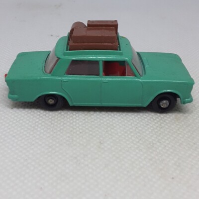 Lesney Matchbox Fiat 1500 No.56 1965 Turquoise Made in United