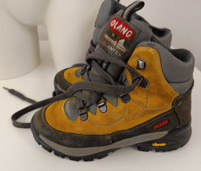 * OLANG Traking Stiefel Leder Schuhe Gr. 28 TOP