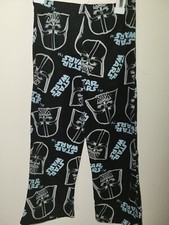 Star Wars Darth Vader Black Fleece Pajama Pants Boys Small