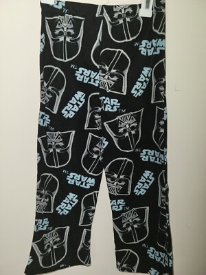 Star Wars Darth Vader Black Fleece Pajama Pants Boys Small