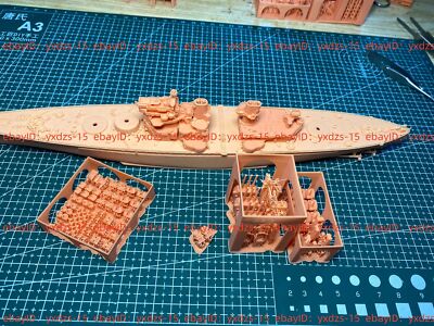 3d Printed 1/700 Royal Sovereign-Klasse Schlachtschiff(Voller Rumpf/Wasserlinie)