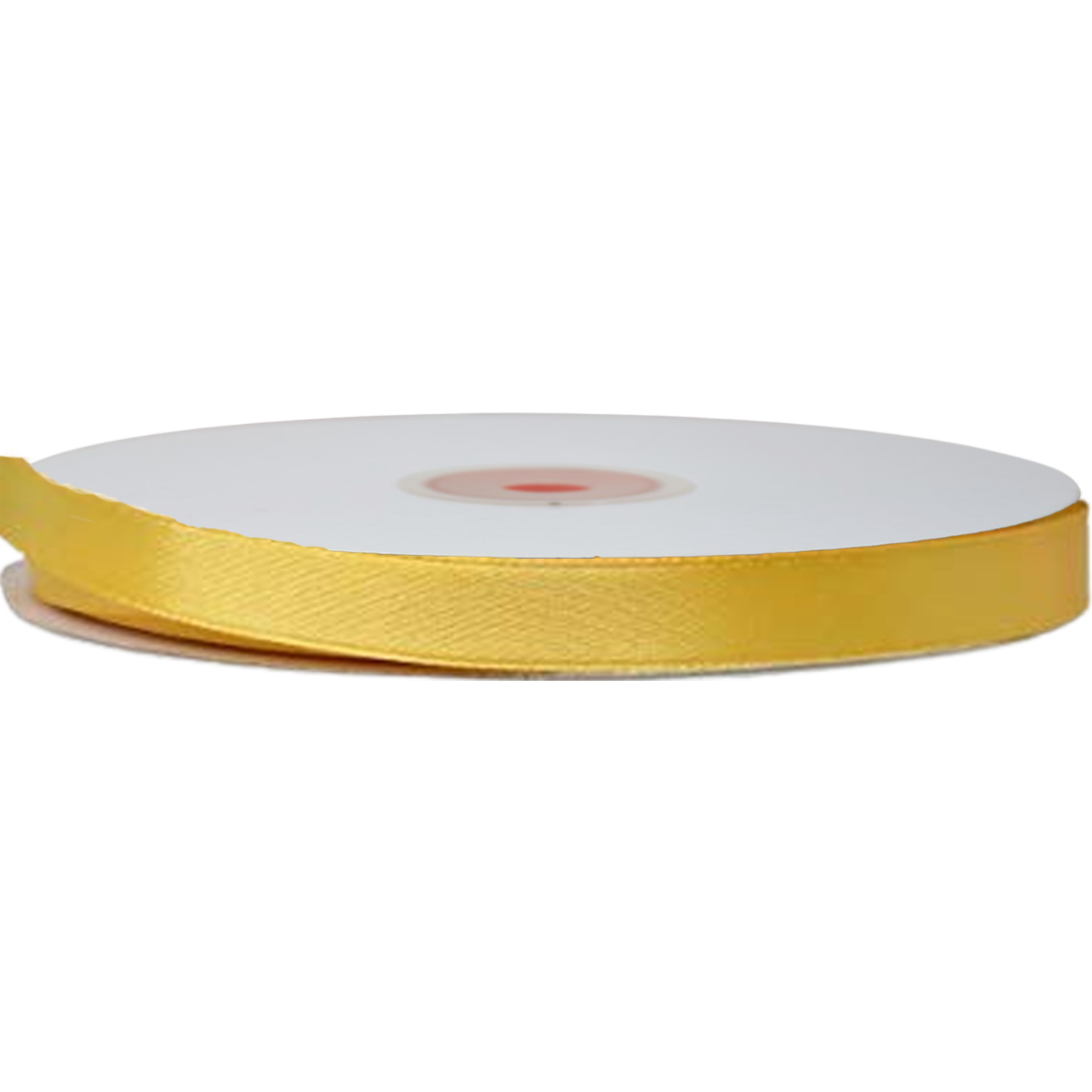 Nastro doppio raso 10 mm rotolo da 50 metri | senape  FCA-DR10SEN-1