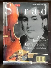 The Strad Magazine - August 1998 - Jean-Baptiste Vuillaume