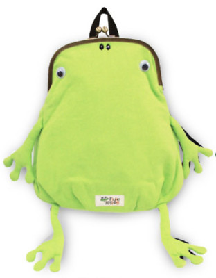 Gym Master Fluke Frog Original & Mini Frog Shaped Backpack Choose from 8 Color
