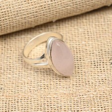 Lavish Quartz Gemstone Handmade 925 Sterling Silver Ring Jewelry