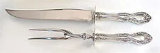 Gorham Sterling MELROSE Roast Carving Set