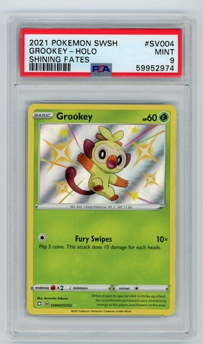 Grookey graded PSA 9 for sale on eBay
