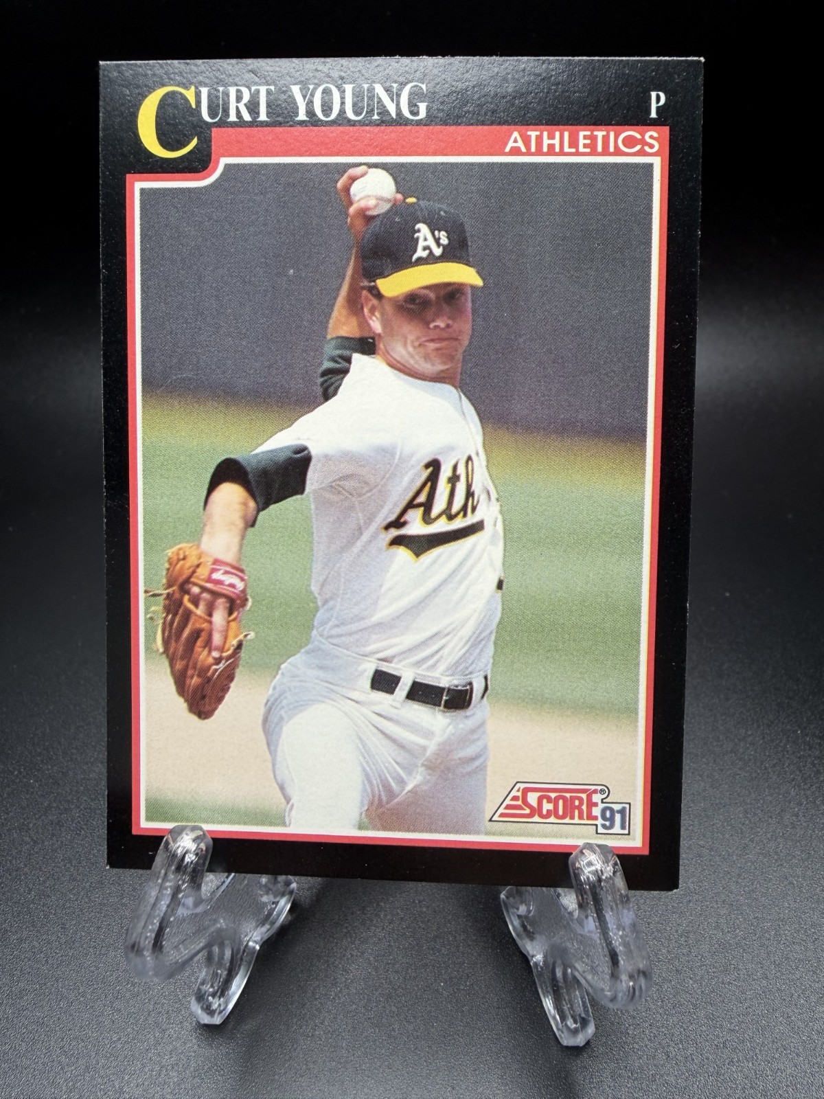 1991 Score - Curt Young #236