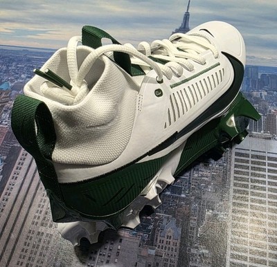 Nike Vapor Edge Pro 360 2 Football Cleat Shoe White/Green  display picture 1