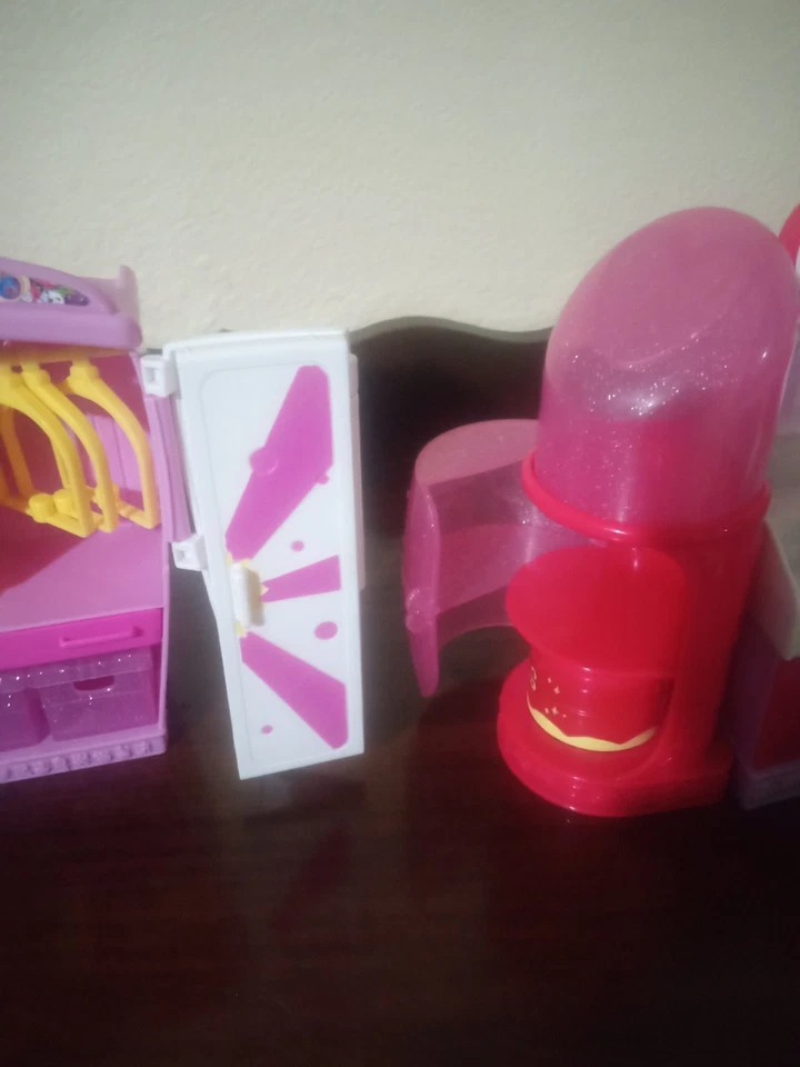 Coleção de guarda-roupa Shopkins Make-up Spot+Style Me ótimo estado - Imagem 4 de 4