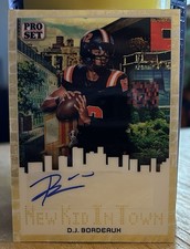 Marketplace image: 2026 Leaf Pro Set Football New Kid In Town D.J. Bordeaux Auto Superfractor 1/1