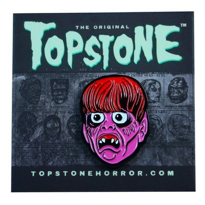 TOPSTONE HORROR Creep Beat Retro Horror Halloween Enamel Pin NEW