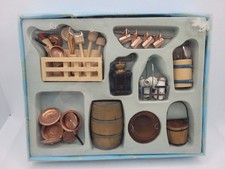 Vintage Hickleton Interiors Dollhouse Kitchen Accessories Miniature Collectors