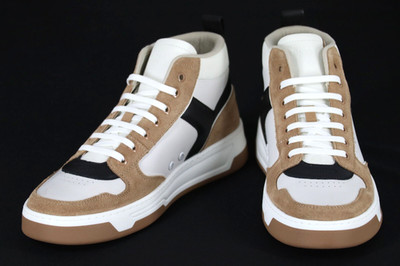 HUGO BOSS Hightop Sneaker, Mod. Baltimore_Hito_sdtb, Gr. 43 / UK 9, Open Brown