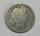 1895-S Barber Dime - Key Date 10C; Nice Coin; Y074