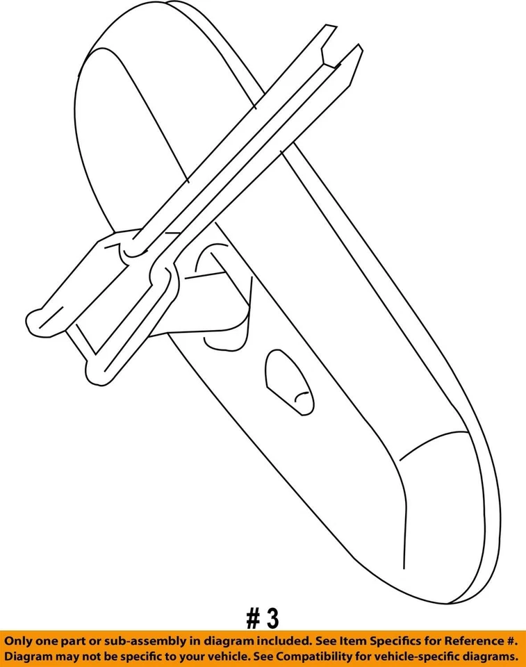 2009-2014 Nissan Maxima Interior Rear View Mirror Oem NUDQB - Image 4 of 4