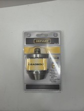Defiant Deadbolt Door Lock Stainless Steel 2 Keys Keyed One 1 Side