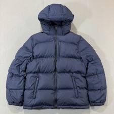 POLO RALPH LAUREN Blue Down Puffer JACKET Boys XL 18-20 Navy Pony Hooded