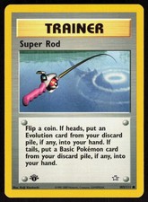 Super Rod 103/111 Common Neo Genesis Pokemon EN Lightly Played