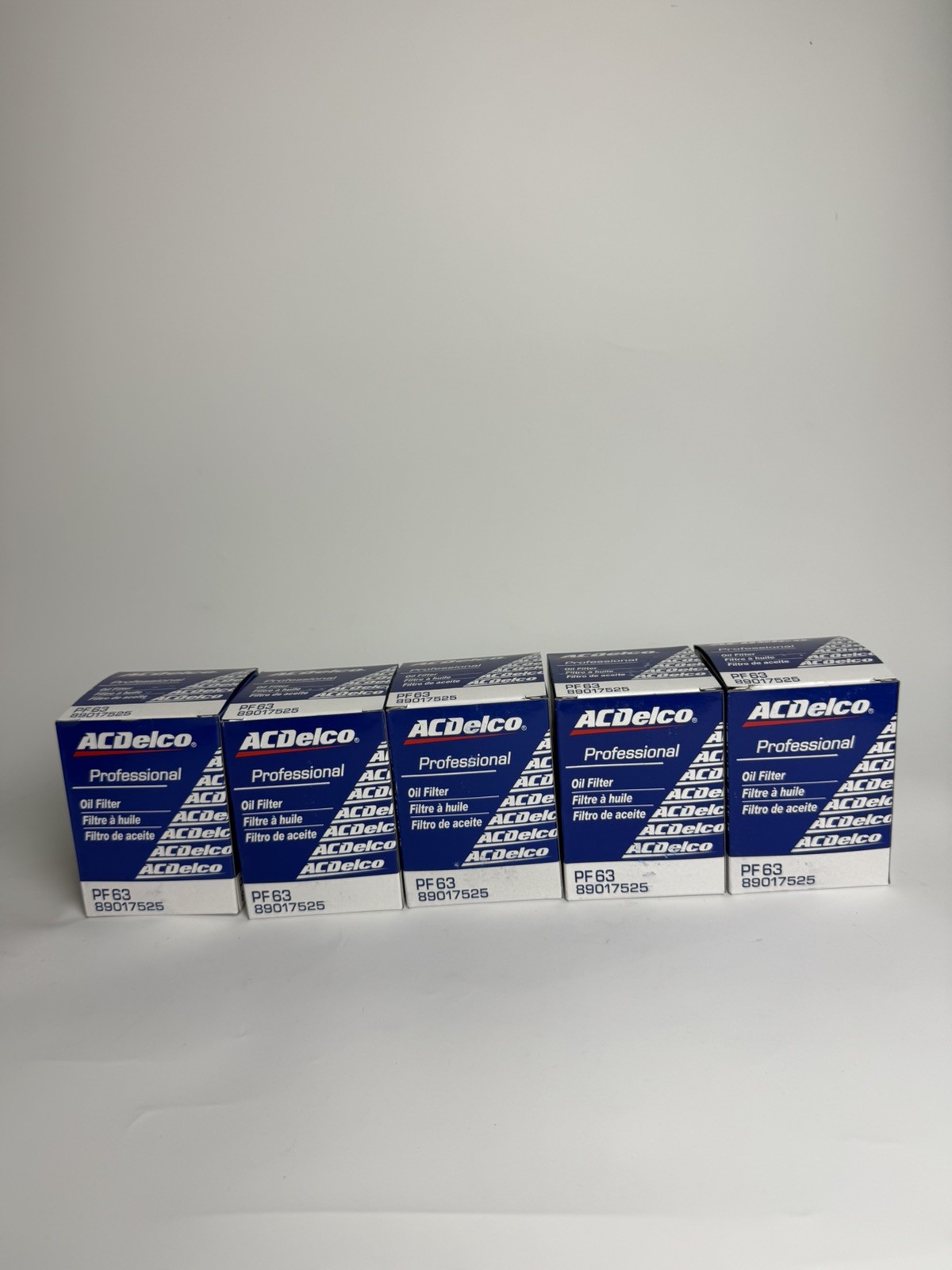 Genuine GM ACDelco Engine Oil Filter PF63 PF63E PF63F 5 FILTERS
