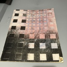 Paul McCartney Concert Program  Magazine 1989 1990 World Tour book