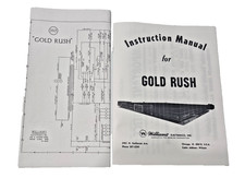 GOLD RUSH (WILLIAMS) Manual & Schematic