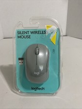 New Logitech Silent Wireless Mouse with USB Receiver