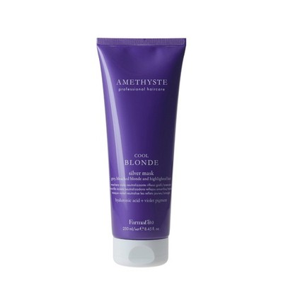 Farmavita Amethyste Cool Blonde Silver Mask 250ml- anti-Gelbstich Maske