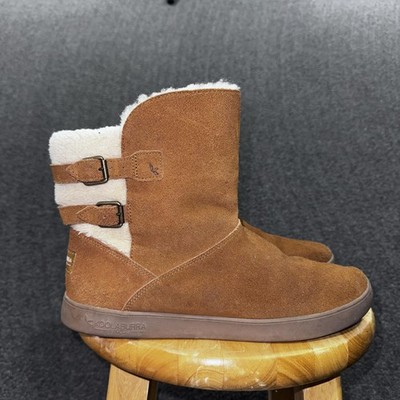 Koolaburra By UGG Boots Womens Size 10 EU 41 Brown Suede Shearling Lined 10964