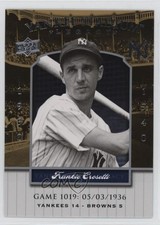 2008 Upper Deck Yankee Stadium Legacy Frank Crosetti #YSL1019 12i0