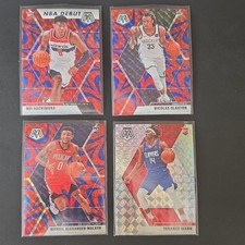 Panini Mosaic Rookie Rui Hachimura Claxton Alexander-Walker Mann NBA Card Lot 4