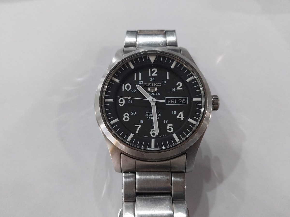 Seiko 5 Sports SNZ Automatic Analog Black Dial SNZG13J1 Men's