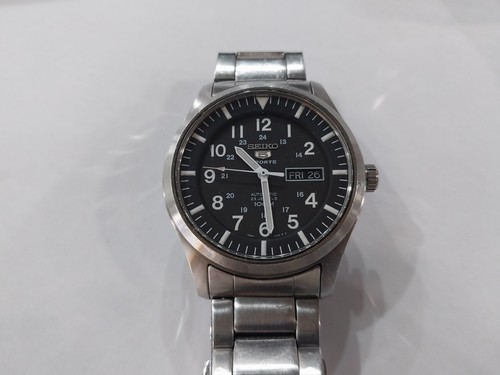 Seiko 5 Sports SNZ Automatic Analog Black Dial SNZG13J1 Men's Watch 42 mm - Zdjęcie 6 z 22
