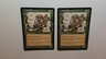 X2 MTG Magic the Gathering Wall of Blossoms Stronghold NM