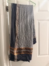 gucci scarf cloth fashion grey brown large size