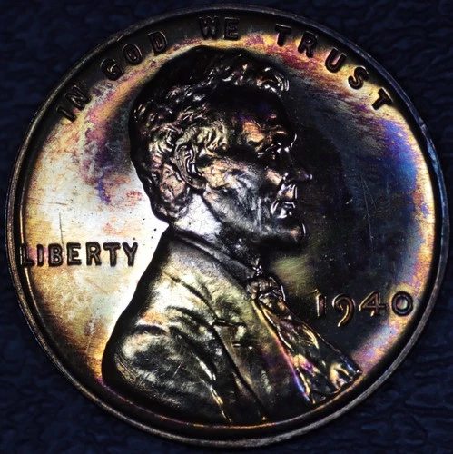 1940 Lincoln Wheat Cent 1C - Gem Proof PF Lustrous Coin #565