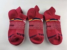 Bombas Hex-Tec Athletic Ankle Socks Lot Of 3 Pairs Size Youth