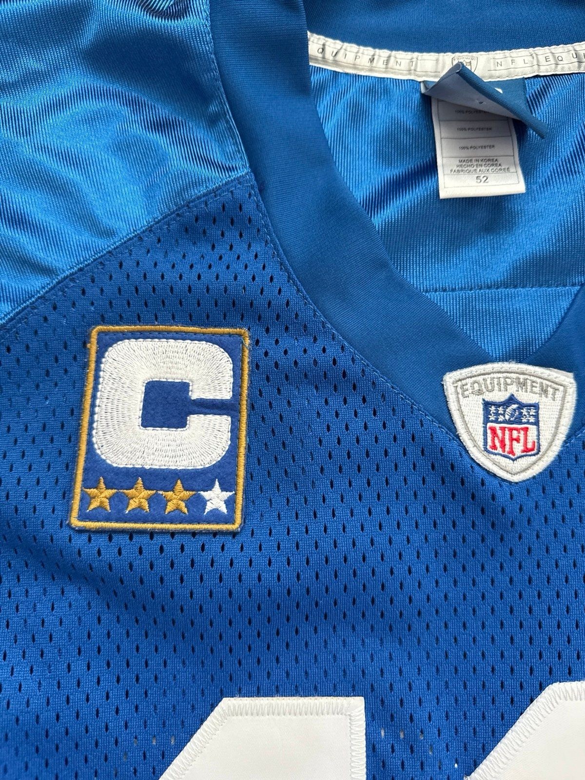 RARE Vintage Peyton Manning Captain Patch Indiana… - image 4