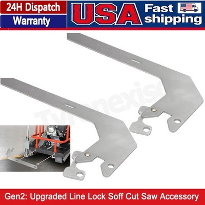 2PCS Upgraded Line Lock For Soff Cut Saw 150 Accessory Hold Pointer Arm Steady