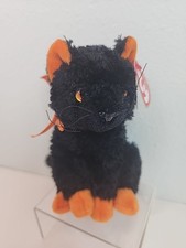 Ty Beanie Baby Fraidy Cat With Tag 6" Tall Year 2001 Halloween Plush