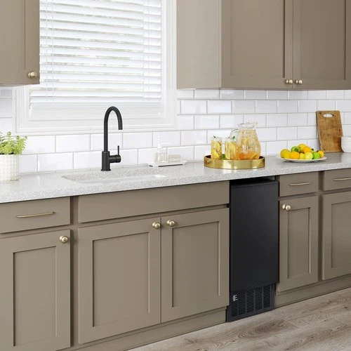 EdgeStar IB450 15"W 25 Lbs. Capacity Built-In, - Black - Picture 3 of 11