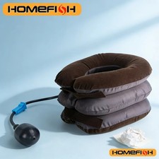 Cervical Neck Traction Device Collar Brace Support Pain Relief Stretcher Therapy